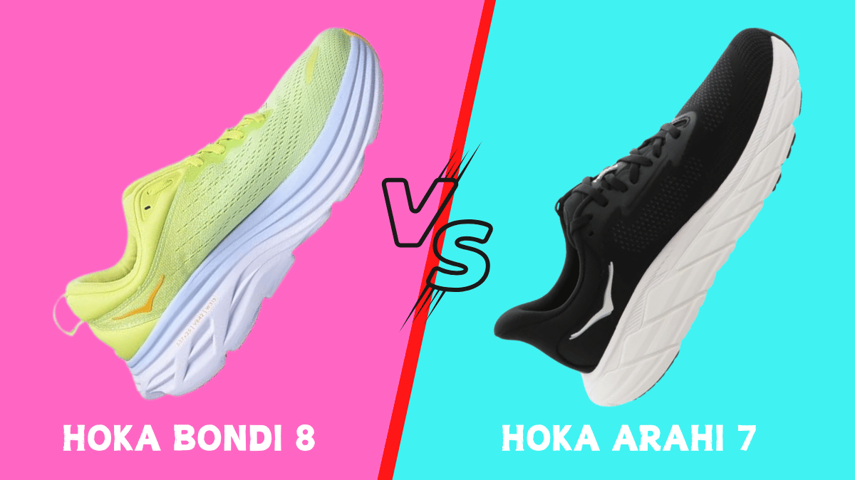 Hoka Bondi 8 vs Arahi 7