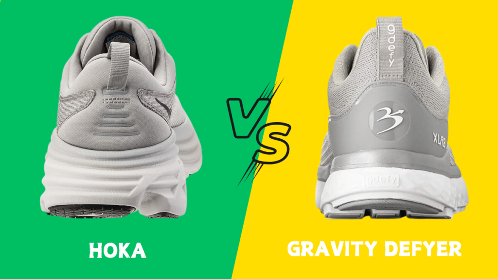 Gravity Defyer vs Hoka comparison