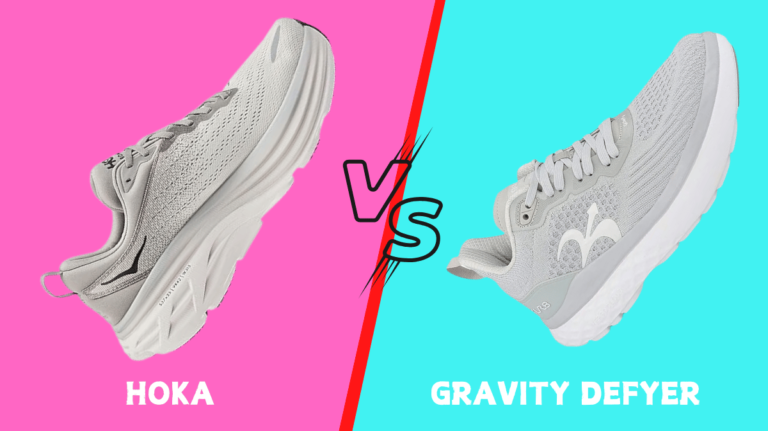 Hoka vs Gravity Defyer