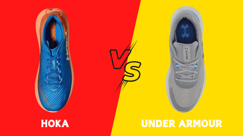 Hoka vs Under Armour shoes comparison