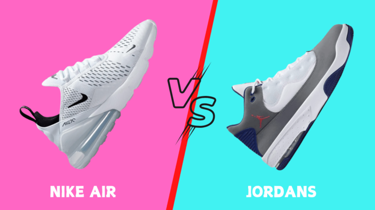 Nike Air vs Jordans