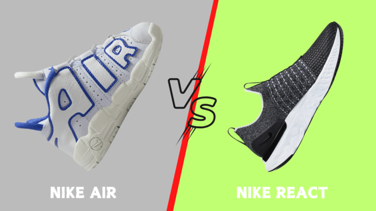 Nike Air vs Nike React