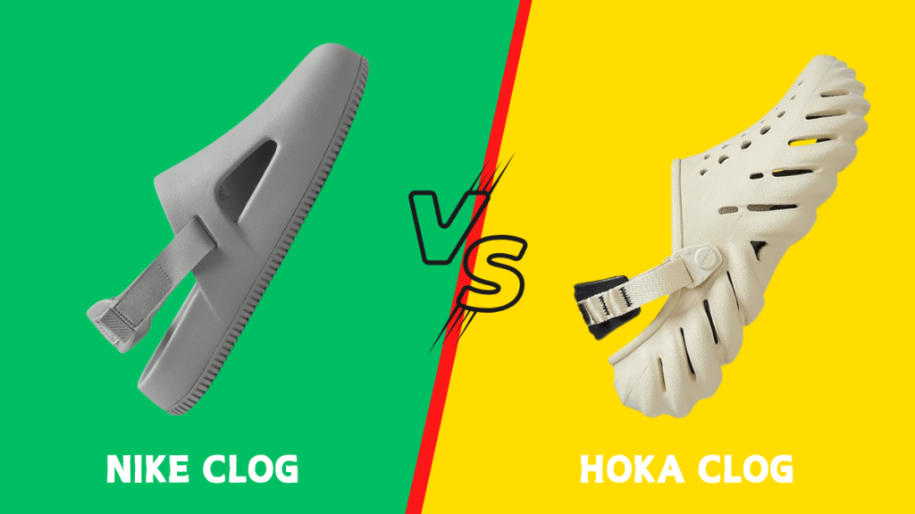 Nike Clog vs Hoka shoes comparison