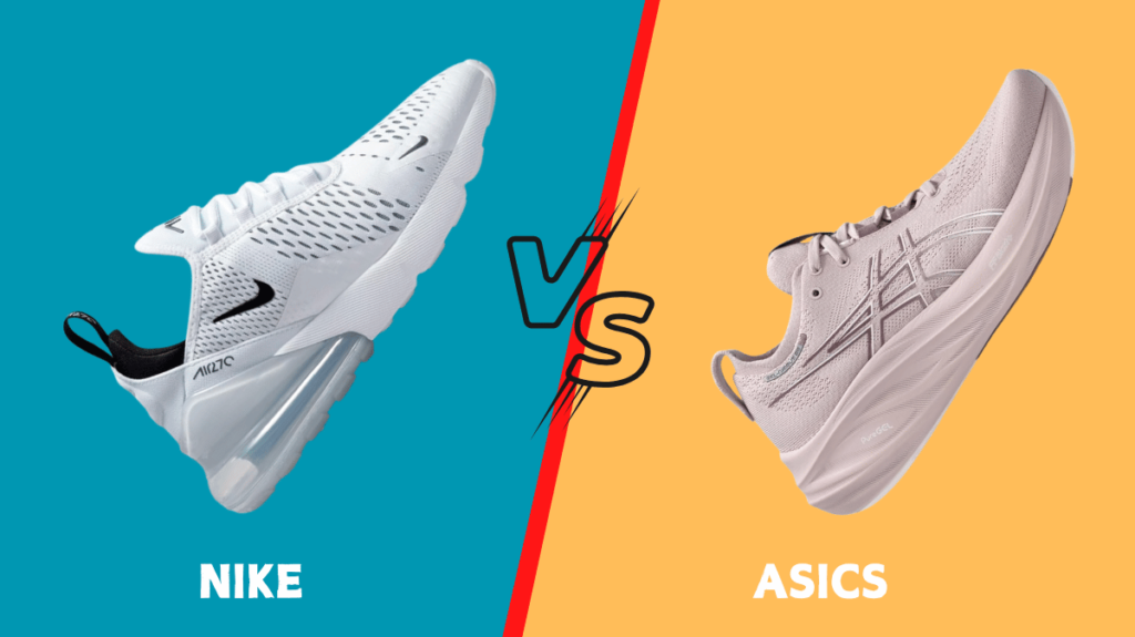 Nike vs Asics shoes comparison