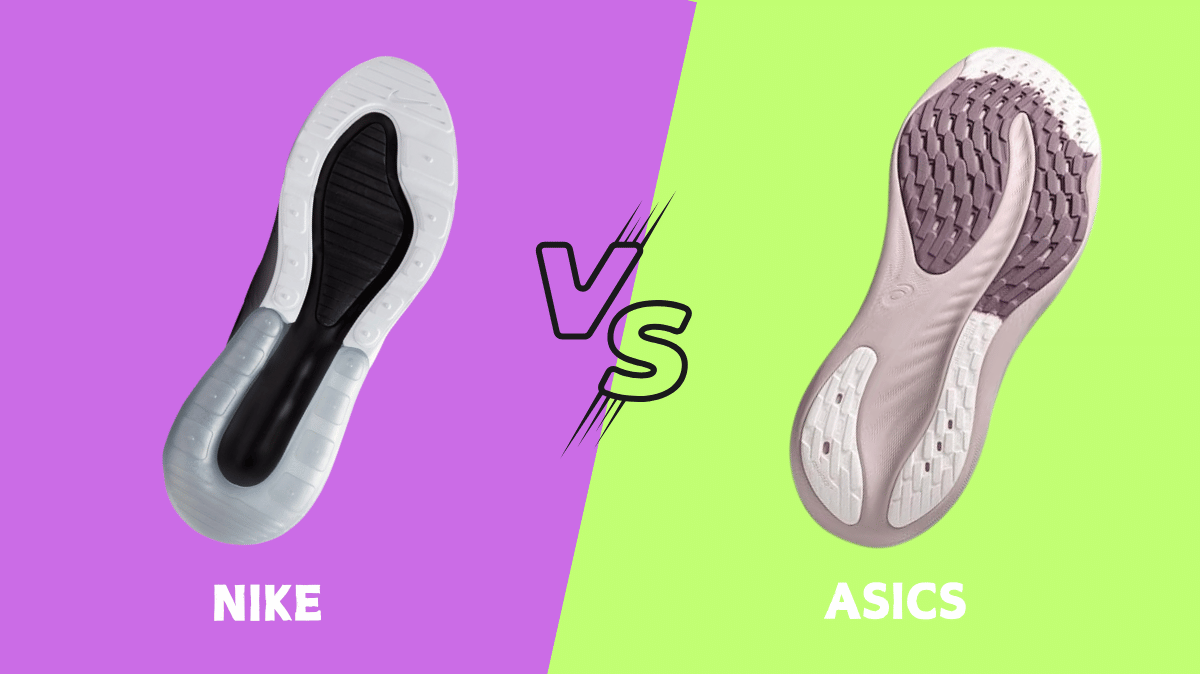 Nike vs Asics Shoes Comparison
