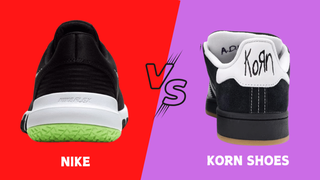 Nike vs Korn Shoes