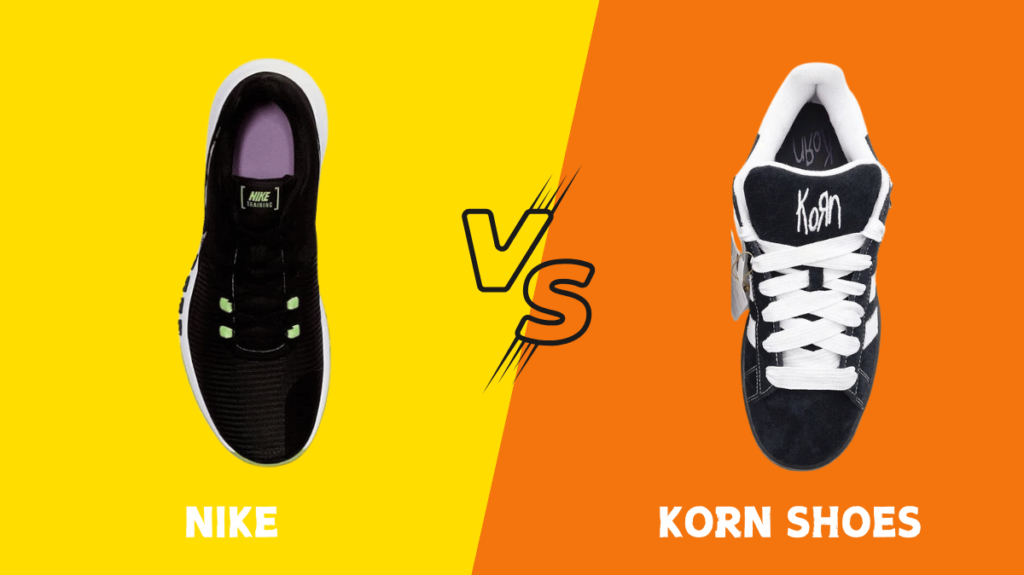 Nike vs Korn Shoes