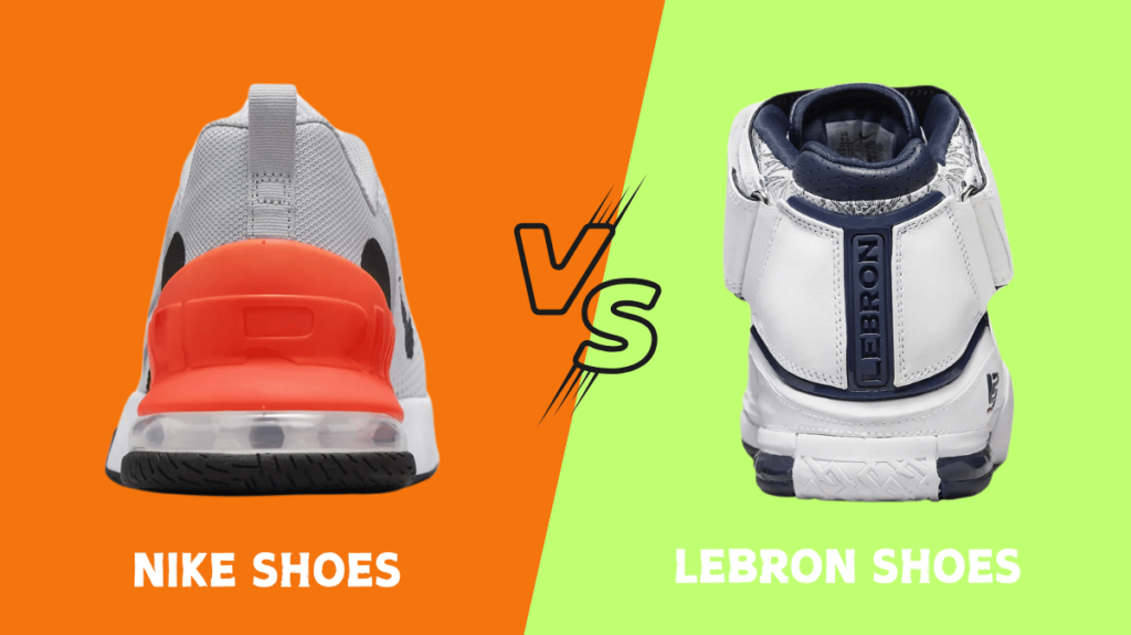 both shoes backside comparison