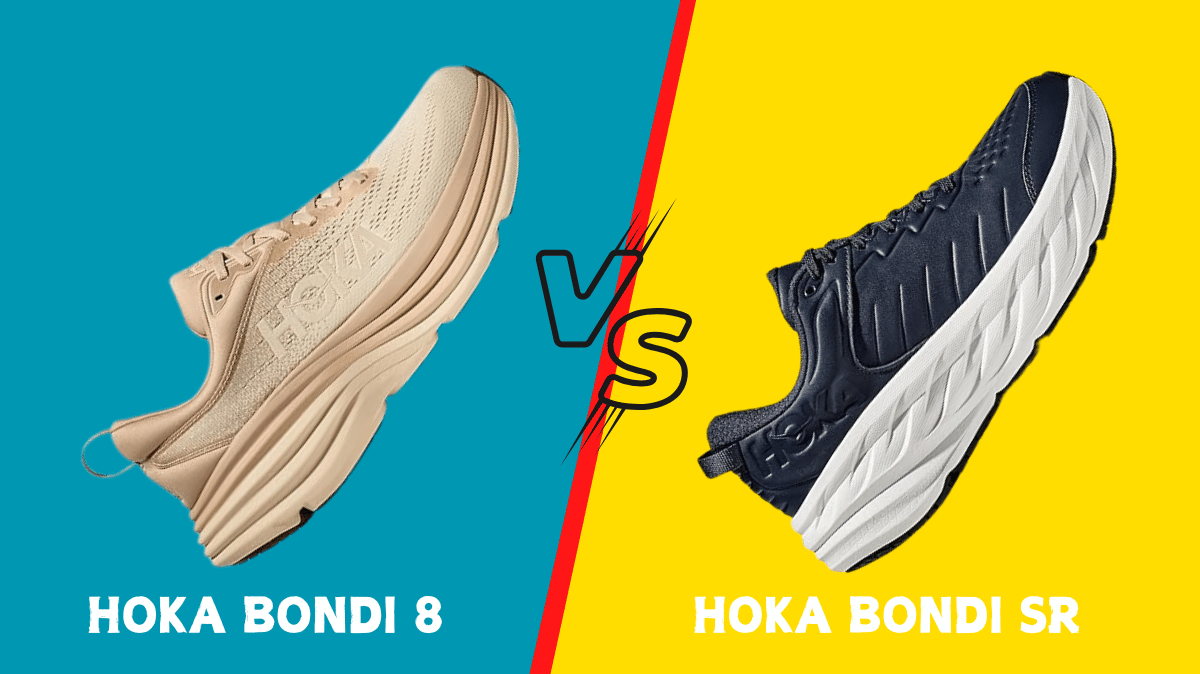 Hoka Bondi 8 vs Bondi SR