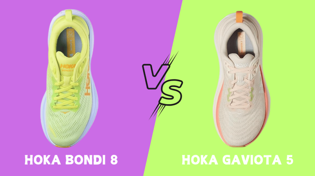 Hoka Bondi 8 vs Gaviota 5