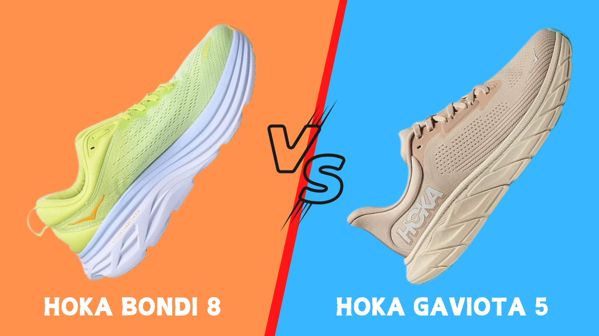 Hoka Bondi 8 vs Gaviota 5