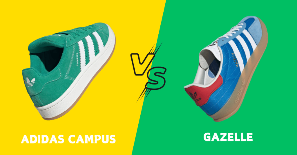 Adidas Campus vs Gazelle
