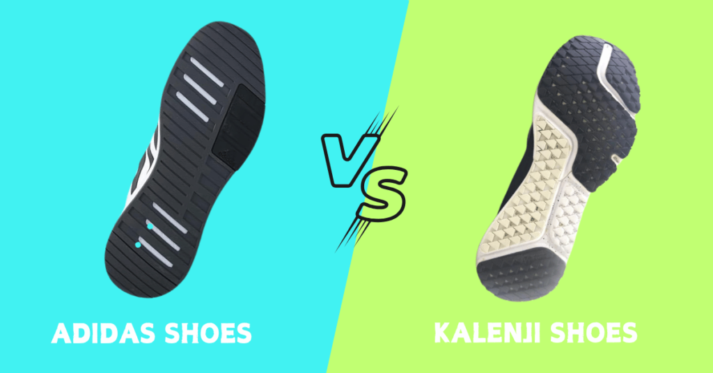 soles comparison of Adidas-vs-Kalenji
