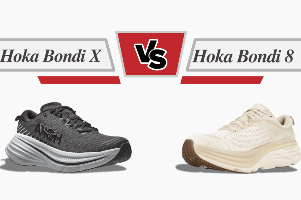 Hoka Bondi X vs Bondi 8 Shoes 