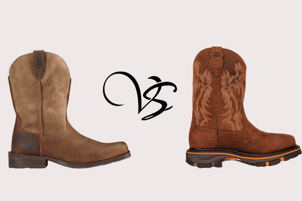 Cody James vs Ariat boots
