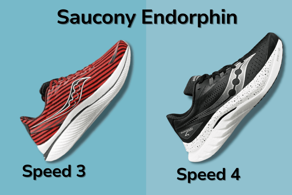 Saucony Endorphin Speed 3 vs 4