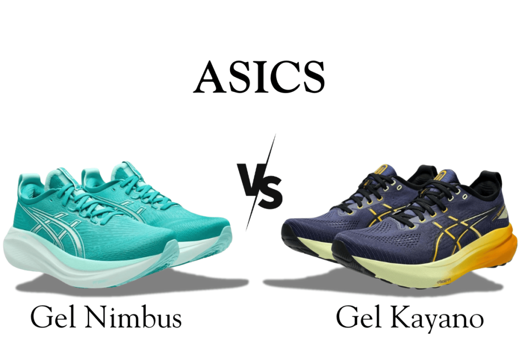 ASICS Gel Nimbus and ASICS Gel Kayano