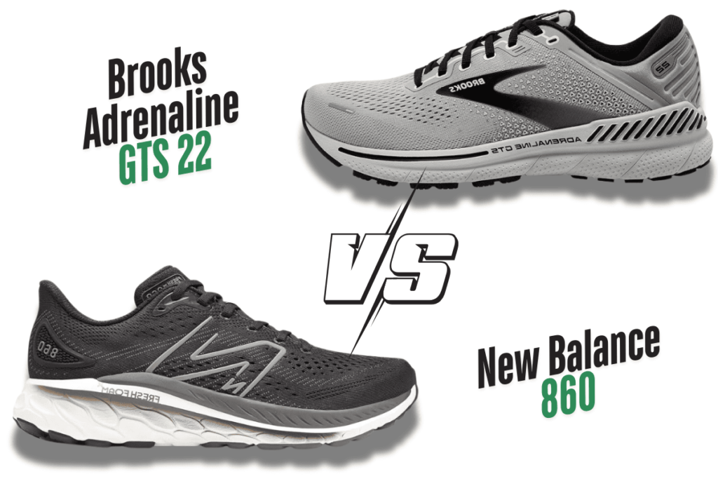 New Balance 860 vs Brooks Adrenaline gts 22