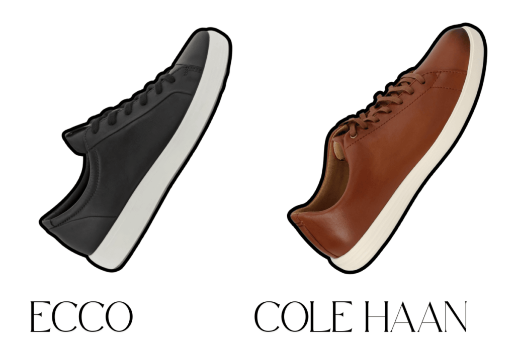 Ecco Shoes vs Cole Haan shoes comparison