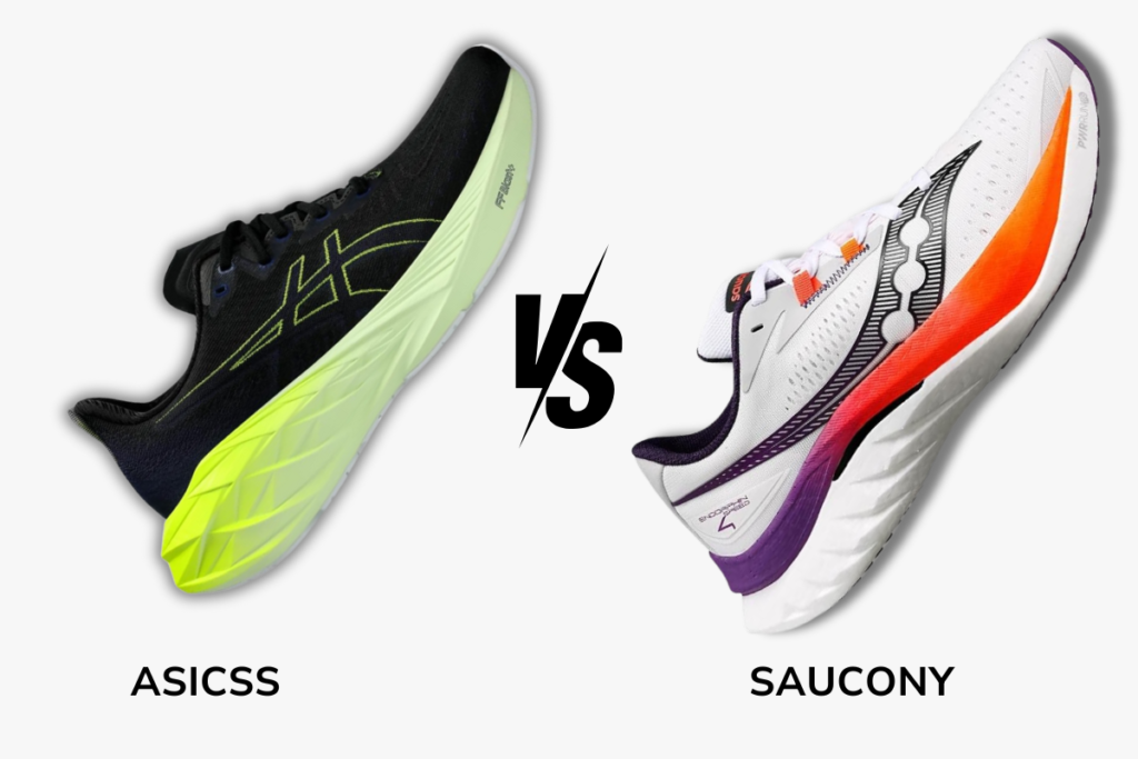 Saucony vs Asics shoes comparison