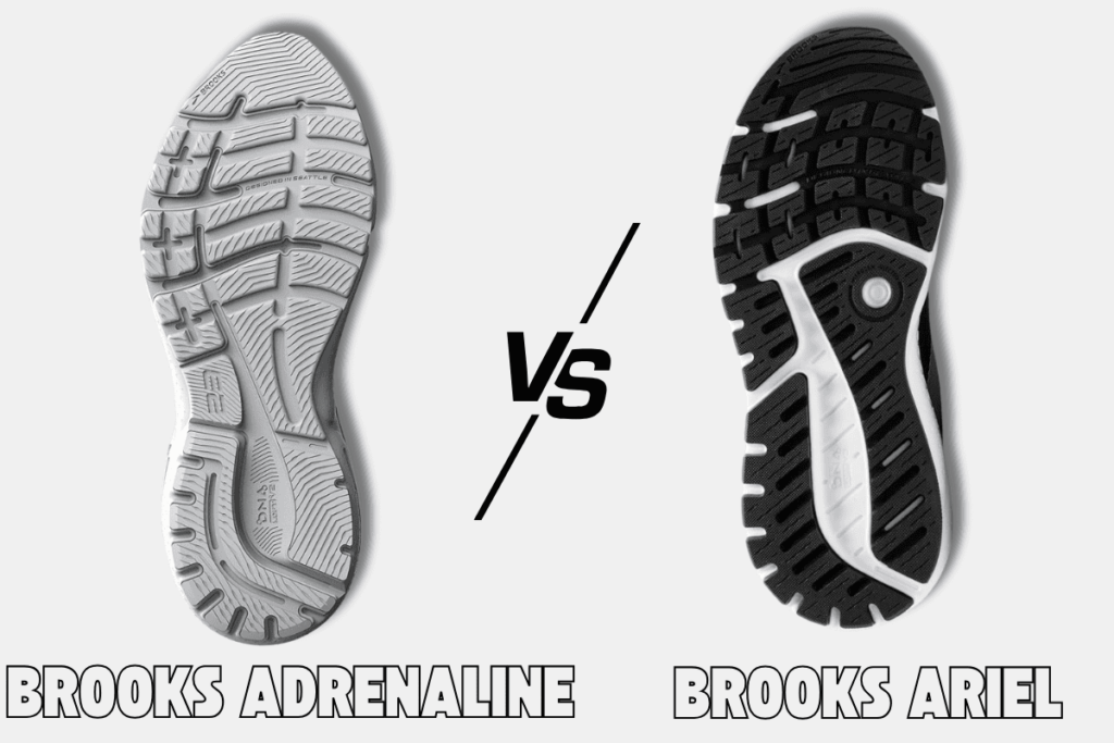 Brooks Ariel vs Adrenaline shoes