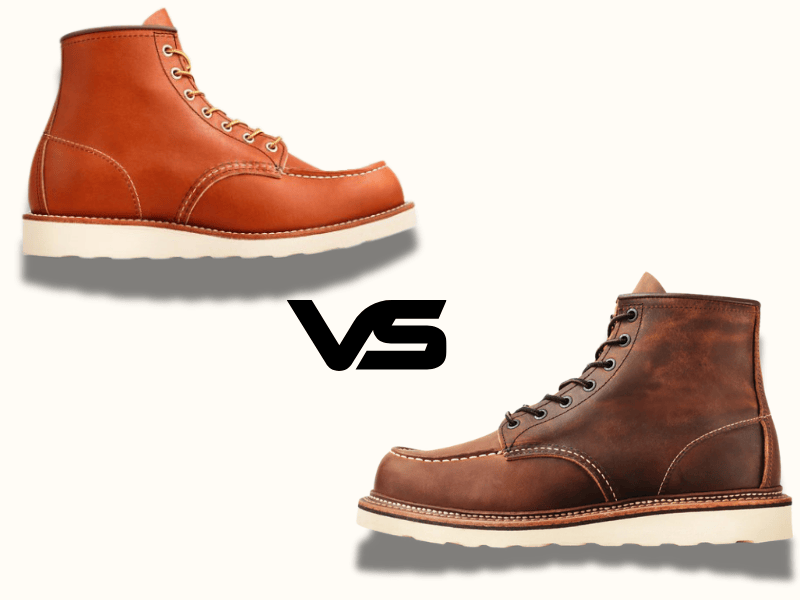 Red Wing 1907 vs. Red Wing 875 shoes comparison